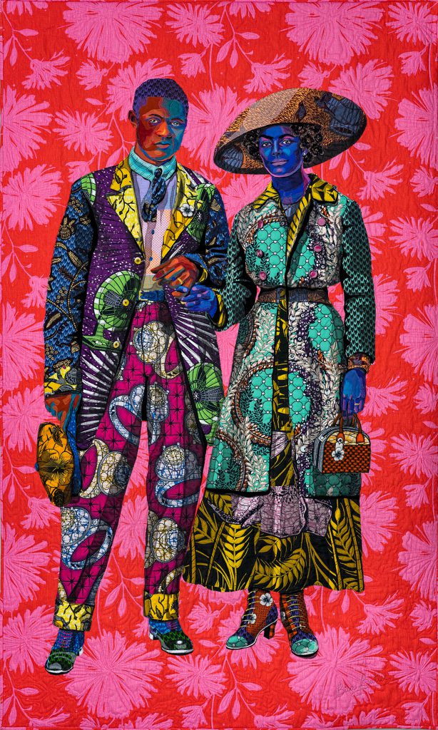 Bisa Butler, Broom Jumpers, 2019.