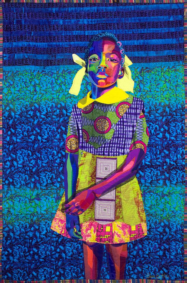 Bisa Butler, The Princess, 2018.